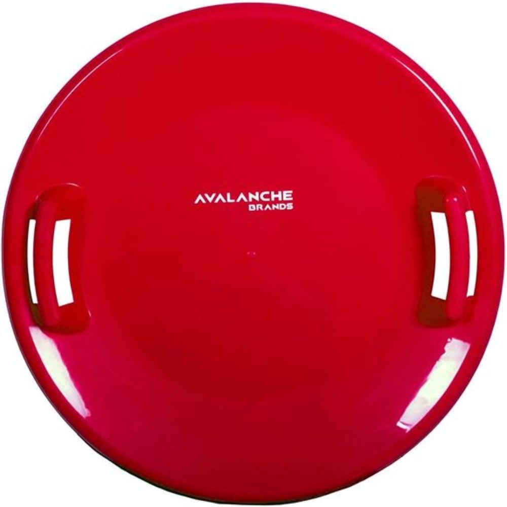 Avalanche Brands | 25" Downhill Saucer Snow Sleds | Durable Handles